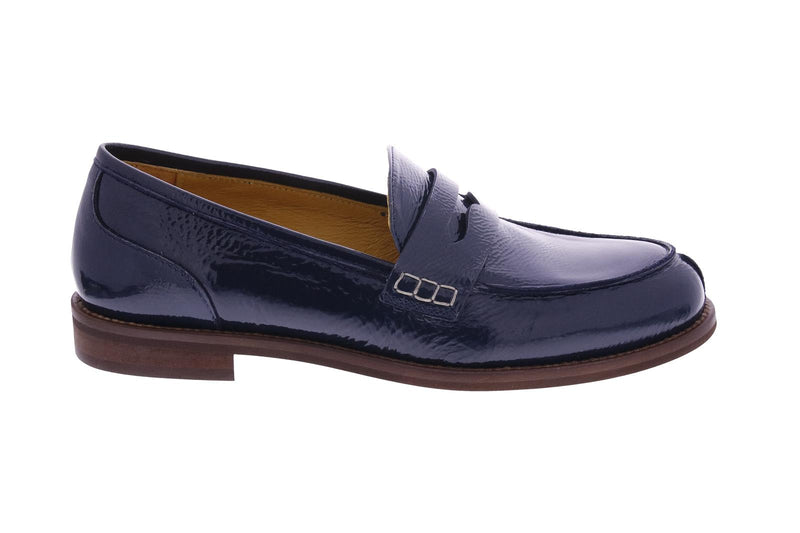 SYSTER O BROR Loafers dark blue patent leather - Shop at Monar Antwerp