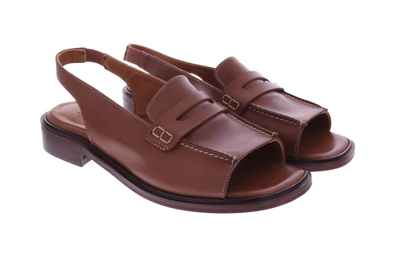 SYSTER O BROR Sandals cognac brown - Shop at Monar Antwerp
