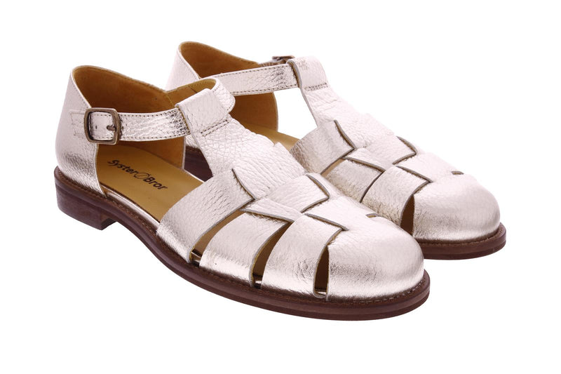 SYSTER O BROR Sandals gold - Shop at Monar Antwerp