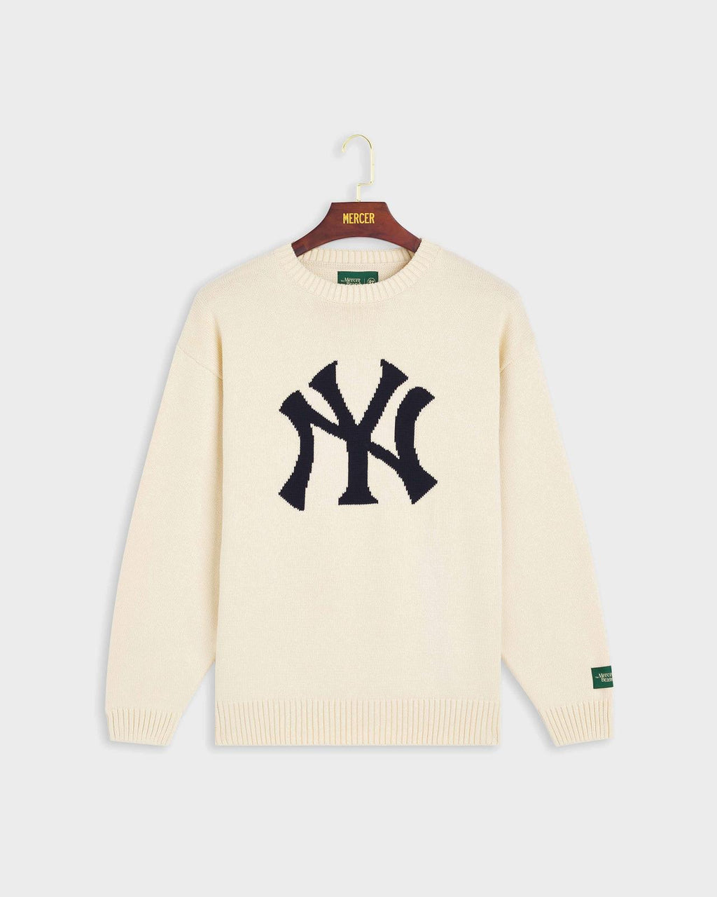 THE MERCER BRAND The Mercer 47 knit New York Yankees off white