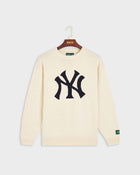 THE MERCER BRAND The Mercer 47 knit New York Yankees off white