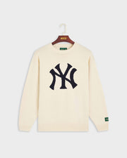 THE MERCER BRAND The Mercer 47 knit New York Yankees off white