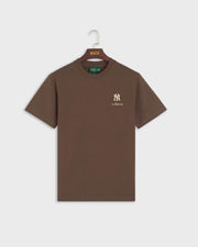 THE MERCER BRAND The Mercer 47 tee New York Yankees brown