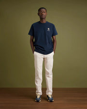THE MERCER BRAND The Mercer 47 tee New York Yankees navy blue