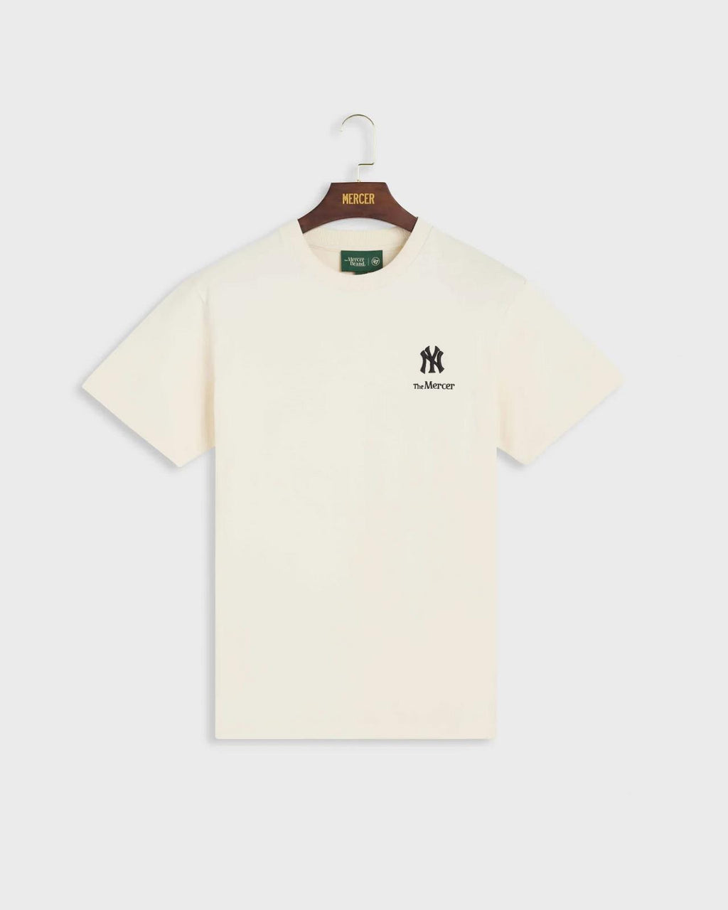 THE MERCER BRAND The Mercer 47 tee New York Yankees off white
