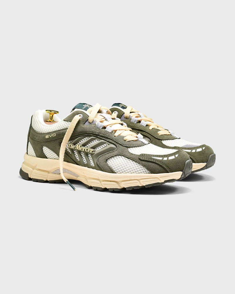 THE MERCER BRAND The Re-Run New York sneakers olive