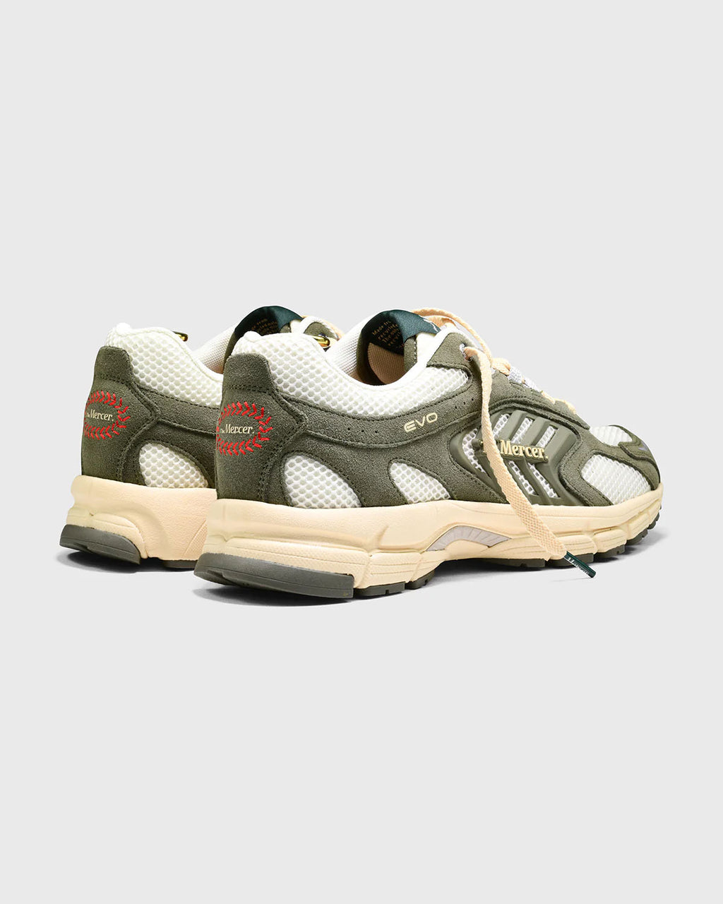 THE MERCER BRAND The Re-Run New York sneakers olive