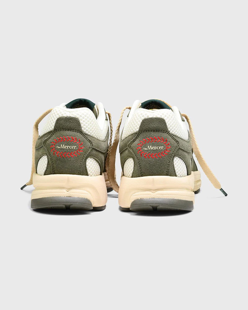 THE MERCER BRAND The Re-Run New York sneakers olive