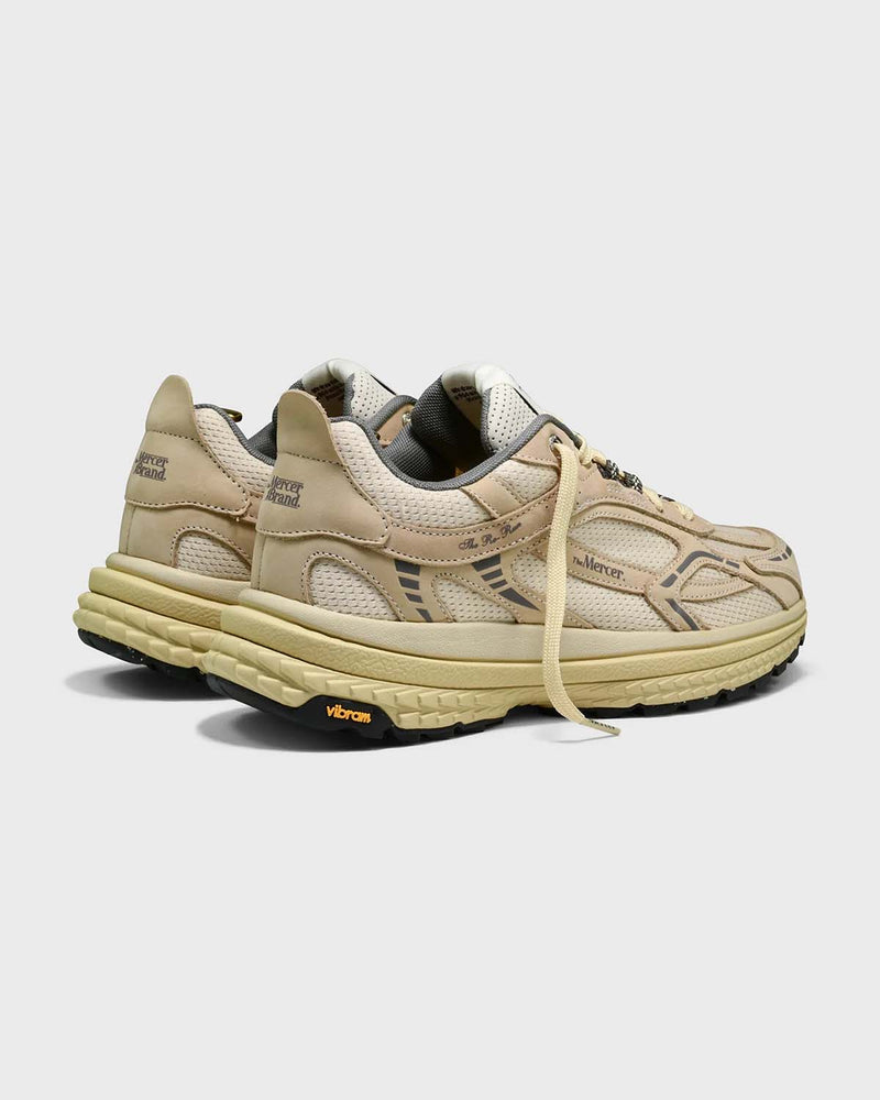 THE MERCER BRAND The Re-Run Vibram sneakers off white