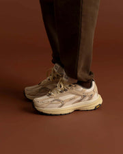 THE MERCER BRAND The Re-Run Vibram sneakers off white