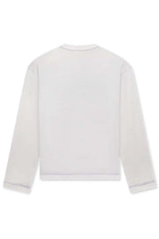 THE NEW ORIGINALS Big logo longsleeve white