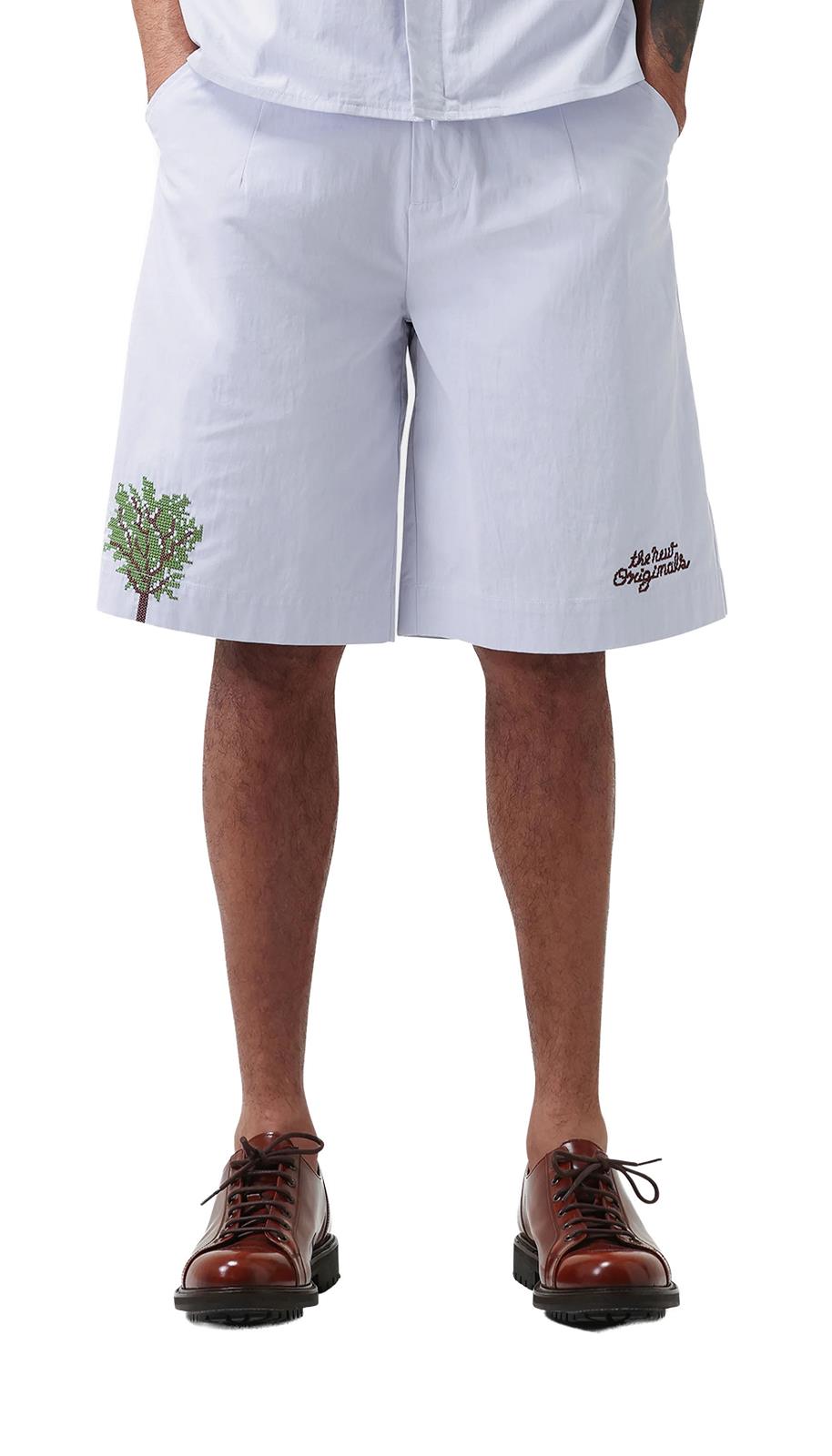 THE NEW ORIGINALS Block party shorts light blue