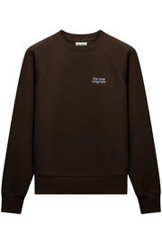 THE NEW ORIGINALS CATNA crewneck potting soil lush blue