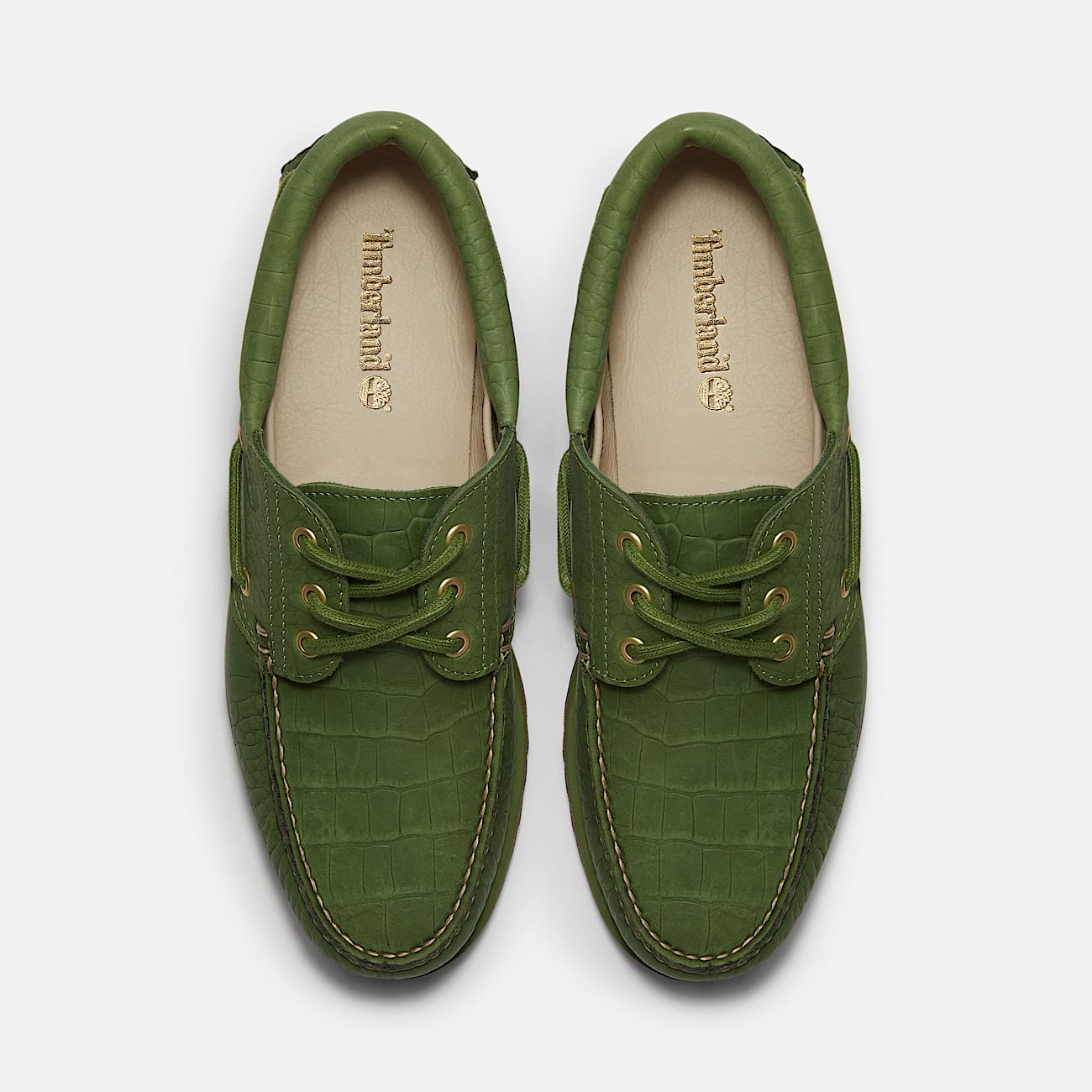 TIMBERLAND 3 eye boat shoe croco - Shop online at Monar
