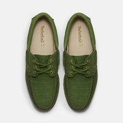 TIMBERLAND 3 eye boat shoe croco