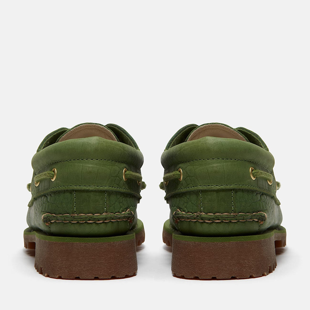 TIMBERLAND 3 eye boat shoe croco