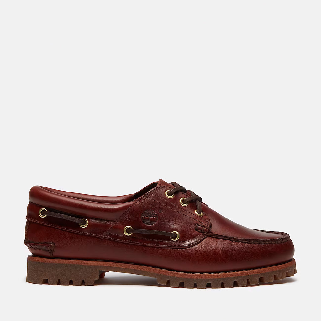 TIMBERLAND Authentic boat shoe burgundy