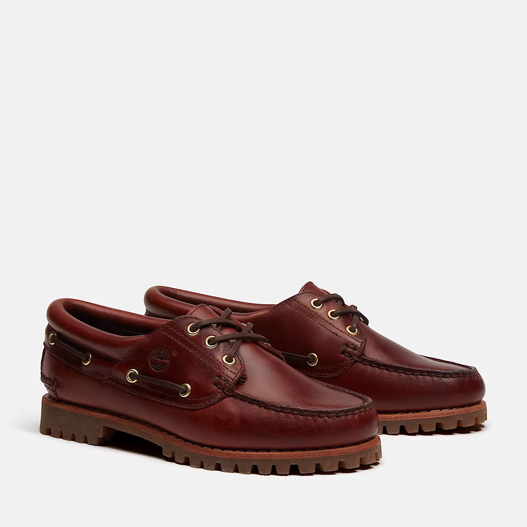 TIMBERLAND Authentic boat shoe burgundy