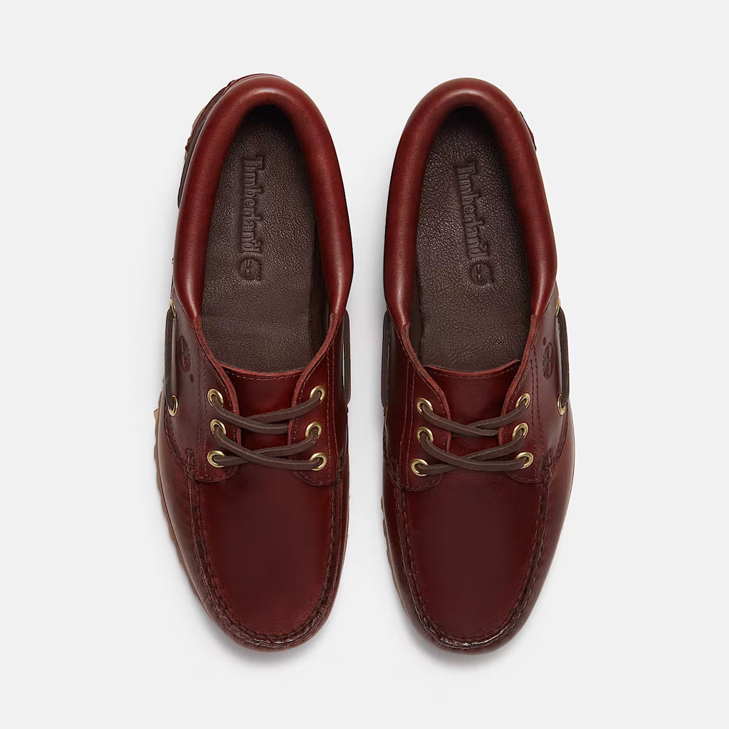 TIMBERLAND Authentic boat shoe burgundy