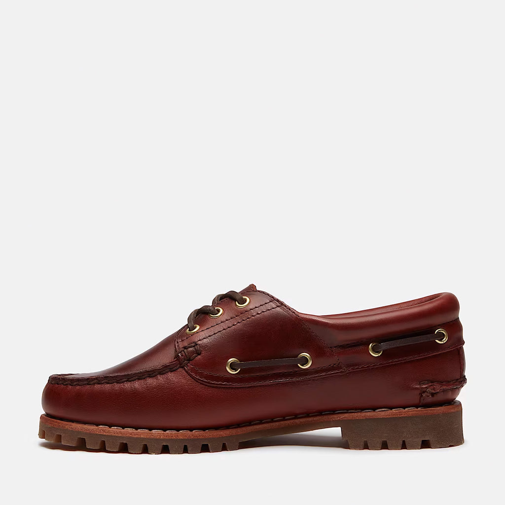 TIMBERLAND Authentic boat shoe burgundy