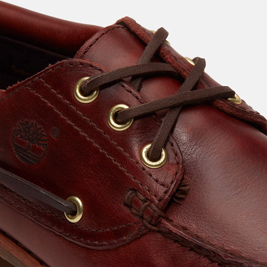 TIMBERLAND Authentic boat shoe burgundy