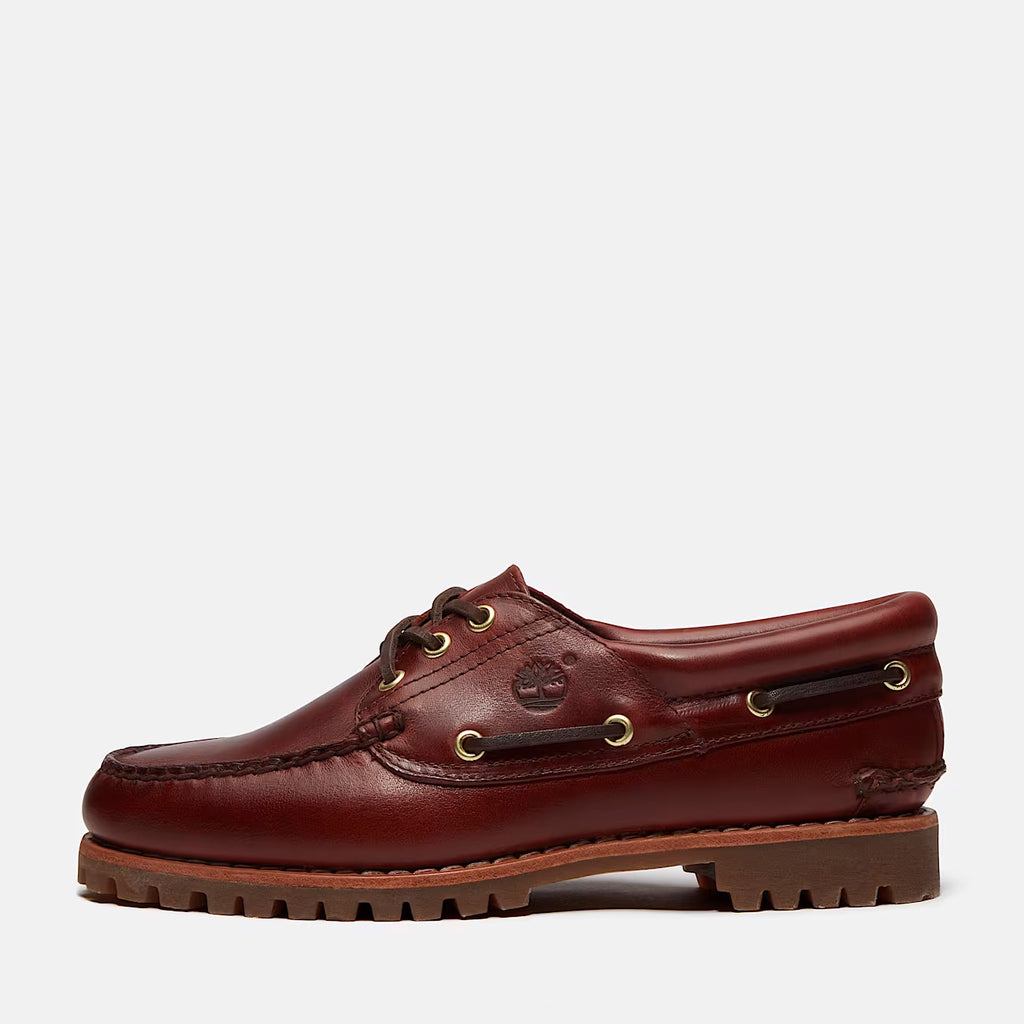 TIMBERLAND Authentic boat shoe burgundy