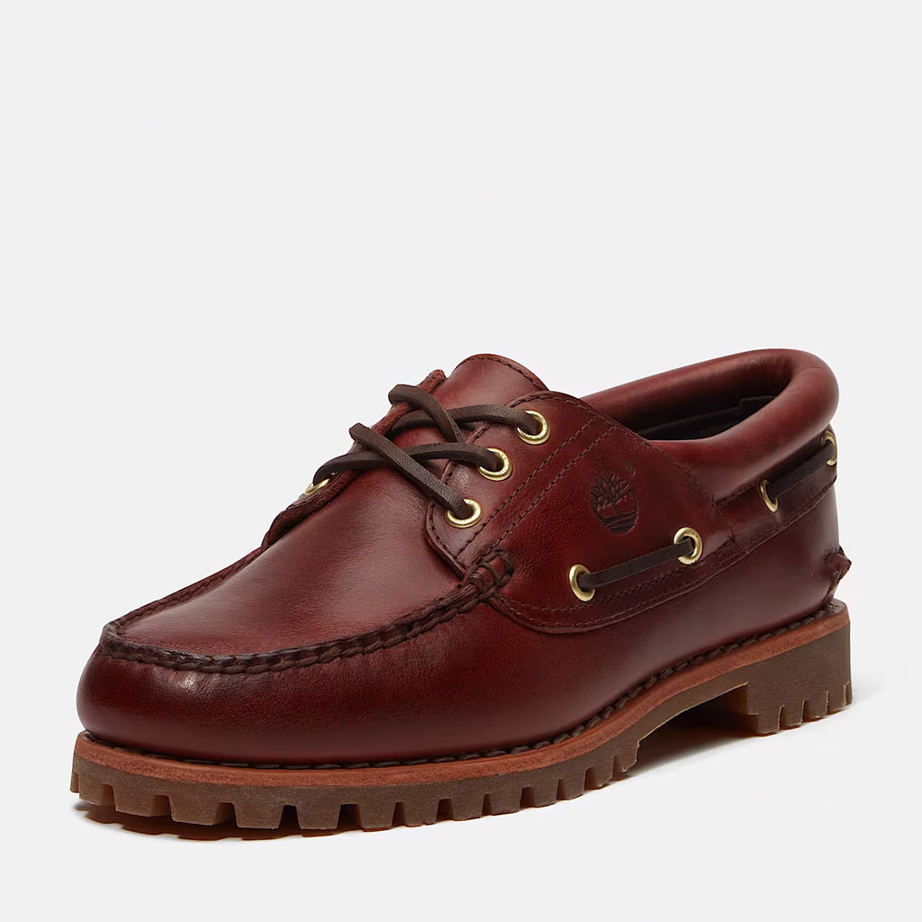 TIMBERLAND Authentic boat shoe burgundy