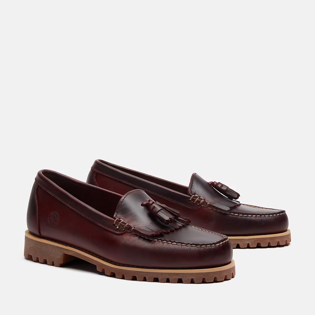 TIMBERLAND Authentic loafer shoe burgundy
