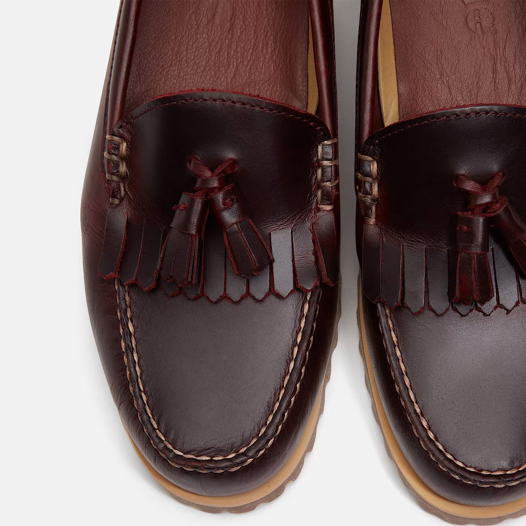 TIMBERLAND Authentic loafer shoe burgundy