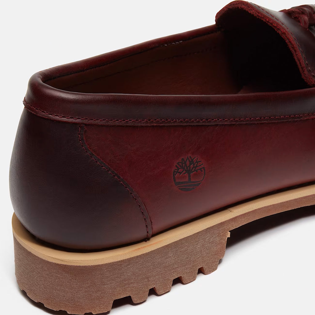 TIMBERLAND Authentic loafer shoe burgundy