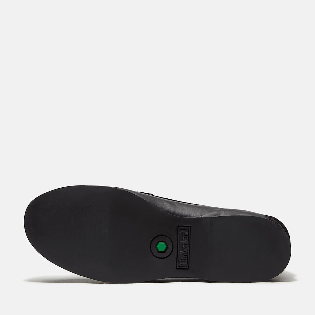 TIMBERLAND Classic boat loafer shoe black