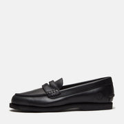 TIMBERLAND Classic boat loafer shoe black