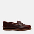 TIMBERLAND Classic boat loafer shoe burgundy