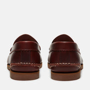 TIMBERLAND Classic boat loafer shoe burgundy
