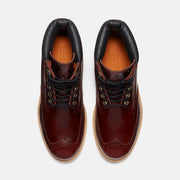TIMBERLAND Premium 6 inch lace up waterproof boot burgundy