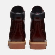 TIMBERLAND Premium 6 inch lace up waterproof boot burgundy