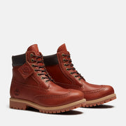 TIMBERLAND Premium 6 inch lace up waterproof boot rust