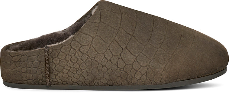 UGG Elea embossed slip-on mules dense smoke