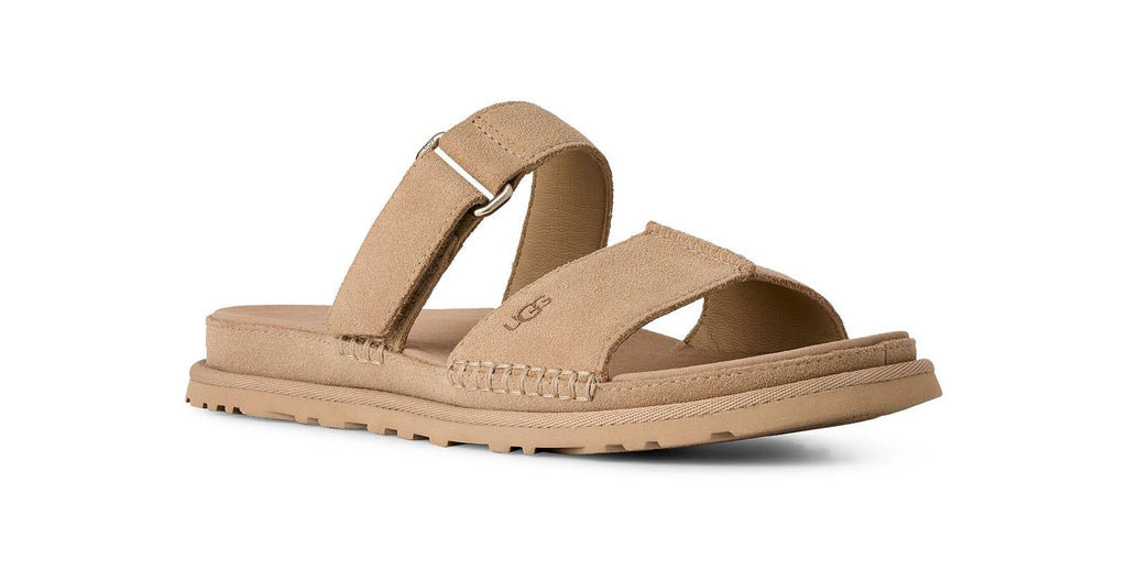 UGG Goldengaze slide sandals mustard seed
