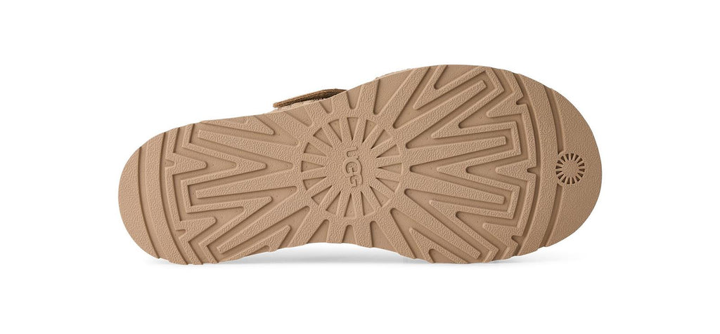 UGG Goldengaze slide sandals mustard seed
