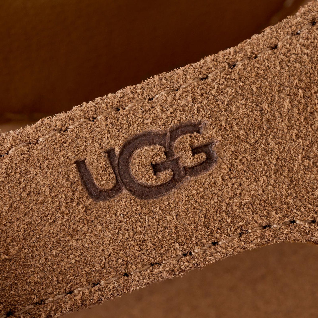 UGG Goldengaze toe post sandals chestnut brown