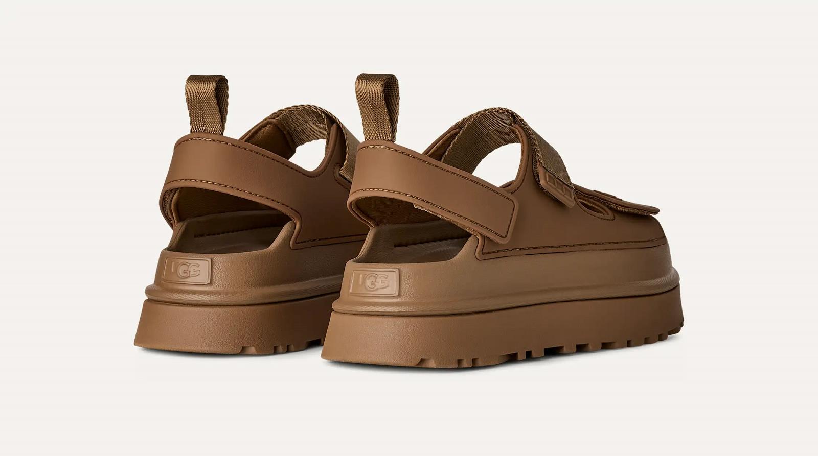 【UGG】GoldenGlow Sandal W GOLDENGLOW 36 UGG Goldenglow sandals bison brown - Shop online at Monar