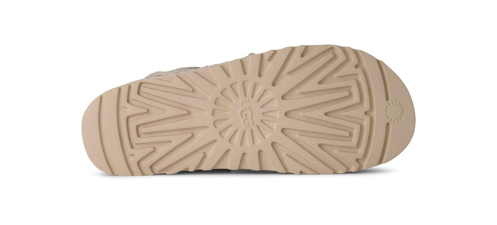 UGG Goldenstar crackle glide sandals white