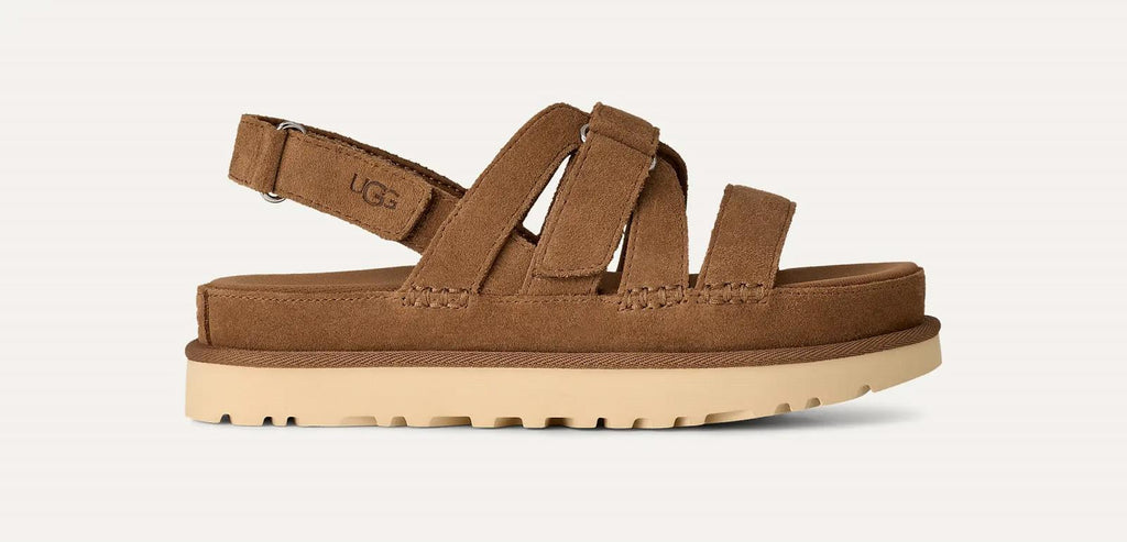 UGG Goldenstar gleam sandals chestnut