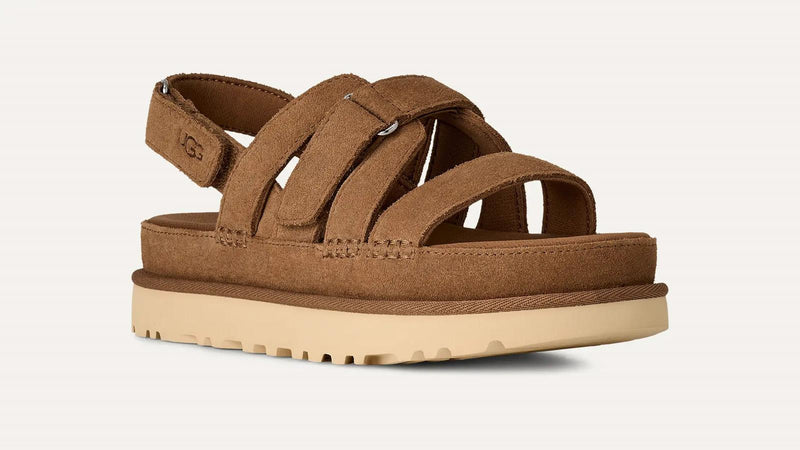 UGG Goldenstar gleam sandals chestnut