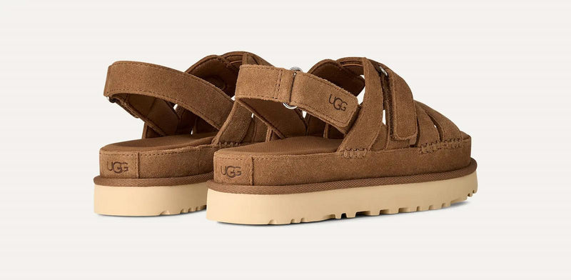 UGG Goldenstar gleam sandals chestnut