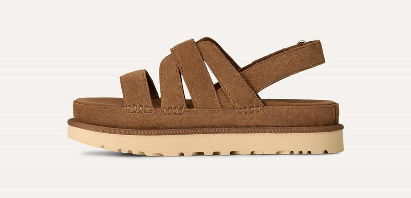 UGG Goldenstar gleam sandals chestnut