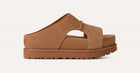 UGG Goldenstar Hi cutout slides chestnut