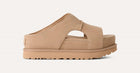 UGG Goldenstar Hi cutout slides sand