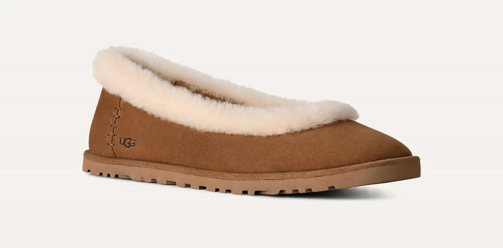 UGG Zora ballet flat chestnut